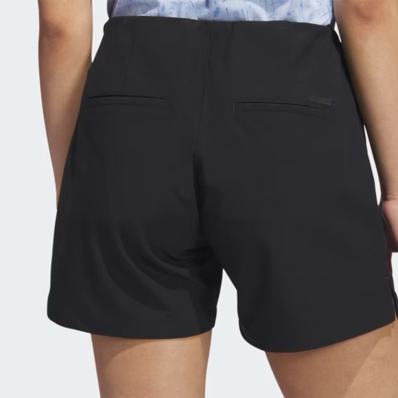 Adidas Pintuck 5-Inch Pull-On Golf Shorts – Black – Size Small - Picture 1 of 6